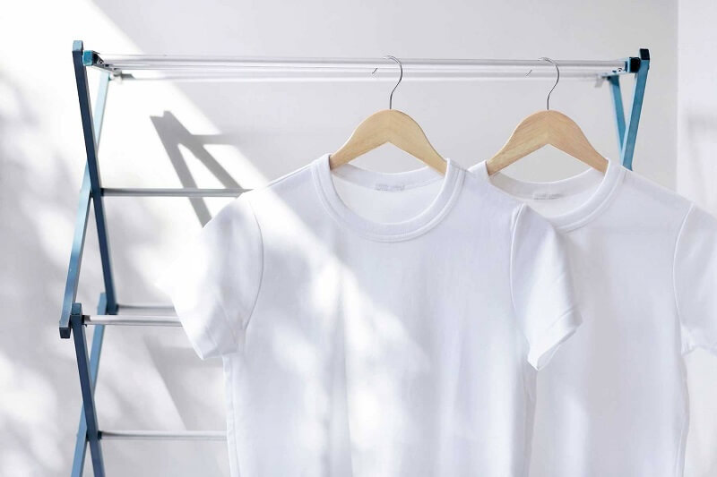 Cách giặt áo thun trắng
