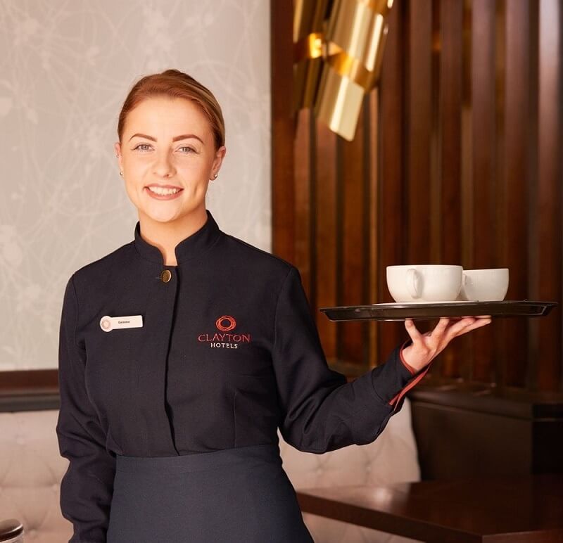 Đồng phục nhân viên phục vụ nhà hàng khách sạn