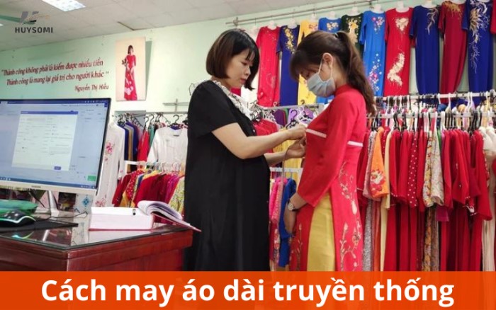 cách may áo dài truyền thống Việt Nam