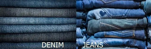 phân biệt vải denim và jeans