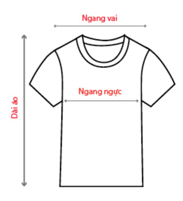 Cách đo thông số cơ thể để chọn size áo thun chuẩn